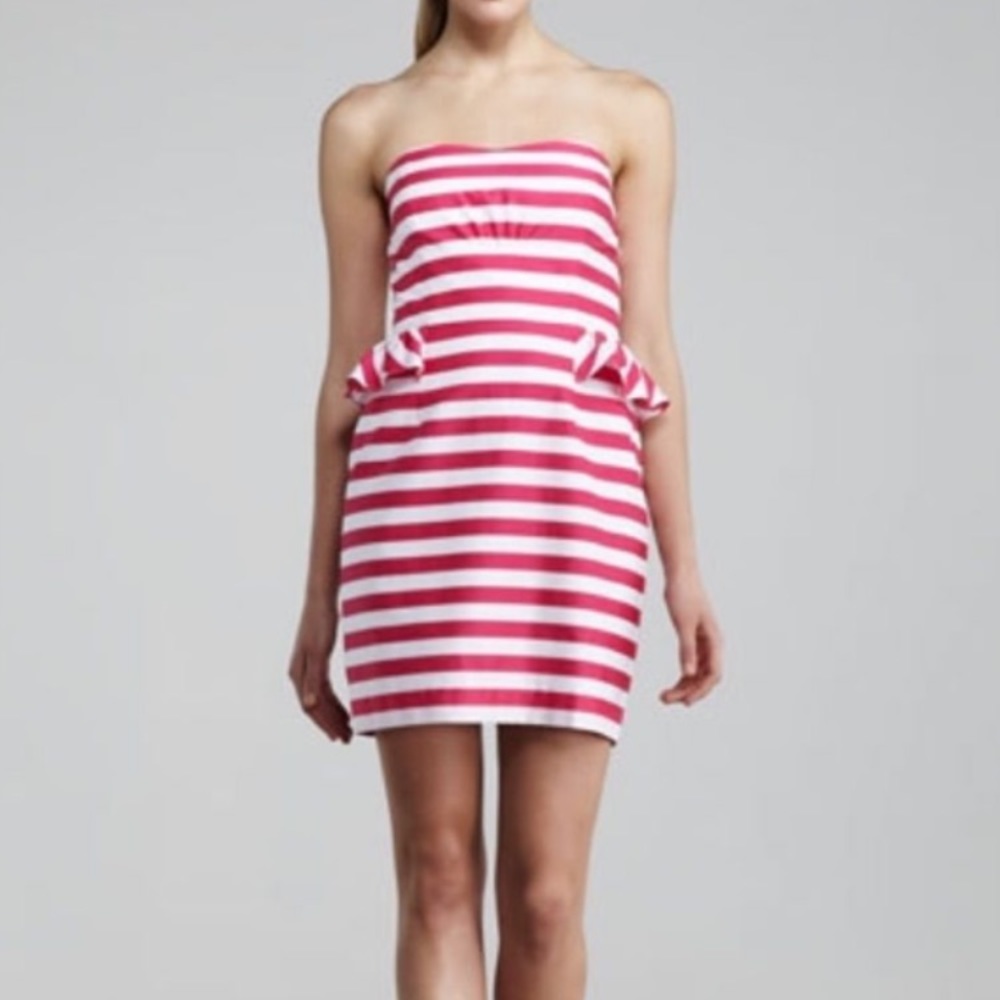 Lilly Pulitzer strapless dress
